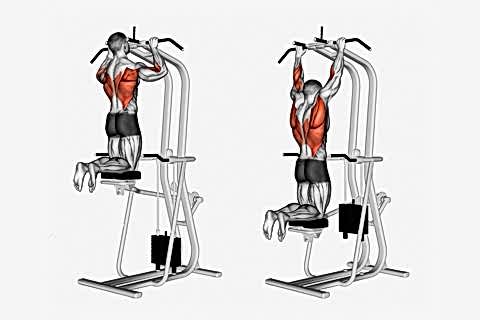 Pull Downs On A Cable Machine